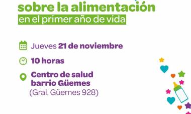 #JesusMaria : Charla sobre alimentación en el primer año de vida