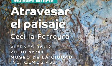 #JesusMaria : El Museo de la Ciudad será escenario de la muestra “Atravesar el Paisaje”