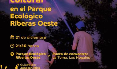 #JesusMaria : Noche de astroturismo cultural bajo las estrellas