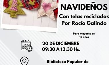 #Sinsacate : Taller de adornos navideños