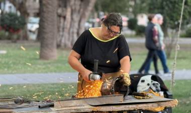 #Jesus María: Seis esculturas con alma festivalera quedaron como legado del 3° Encuentro de Escultores