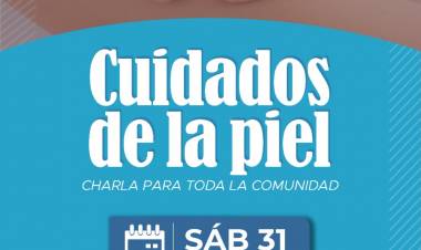 #ColoniaCaroya: Charla sobre cuidados de la piel