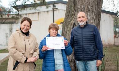 #ColoniaCaroya  Reconocimiento a más de 30 vecinos participativos