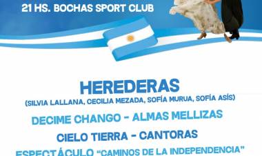 #ColoniaCaroya : celebra la Independencia de nuestro país