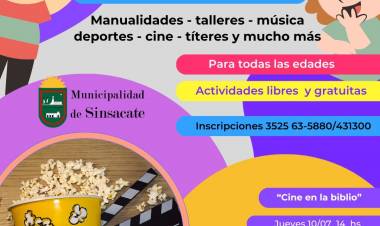 #Sinsacate:  propone unas vacaciones de invierno llenas de juegos, arte y cine