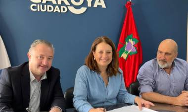 #COLONIACAROYA - Municipio y UNC, juntos para mejorar y ampliar la producción de higo