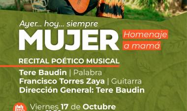 #COLONIACAROYA -  Recital poético musical en homenaje a las madres ????????