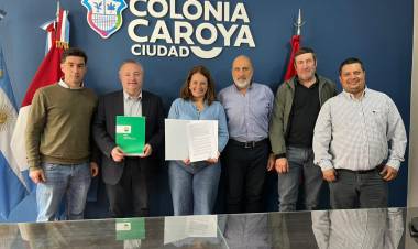 #COLONIACAROYA - Municipio y UNC, juntos para mejorar y ampliar la producción de higo