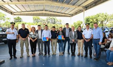 #PROVINICIAL - Prunotto en Colonia Tirolesa: “No hay desarrollo sin seguridad y la seguridad es responsabilidad del Estado”