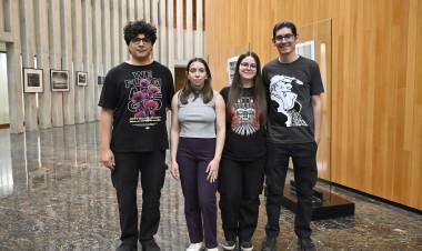 #PROVINCIAL - “Los Carpinchos” pasaron por la Legislatura antes de viajar a Estados Unidos