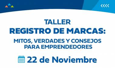 #COLONIACAROYA - Taller de Registro de Marcas