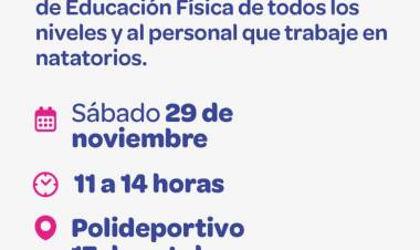 #JESUSMARIA - Jesús María brindará un Taller de Primeros Auxilios y Seguridad Acuática