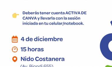 #JesusMaria: Último taller del año para emprendedores: “Crea con Canva”