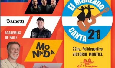 #ElManzano: El Manzano vuelve a cantar y late al ritmo del folklore y la música popular