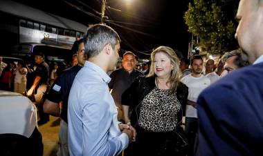 #JESUSMARIA - Zárate recibió a la ministra de Seguridad de la Nación