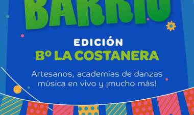 #JESUSMARIA - La Feria en el Barrio llega a La Costanera con una tarde de música y tradición