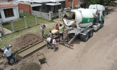 #COLONIACAROYA: Calle 40 avanza: el municipio inicia la tercera etapa de obras