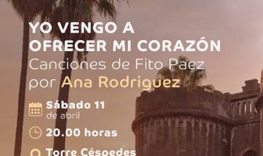 #JESUSMARIA - Atardecer en la Torre: llega la 5ª edición con un homenaje a Fito Páez