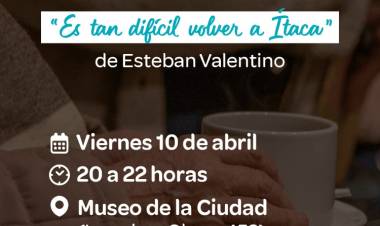 #JESUSMARIA - Café Literario: nueva edición en el Museo de la Ciudad