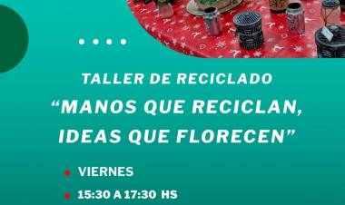 #SINSACATE - Manos que reciclan, ideas que florecen