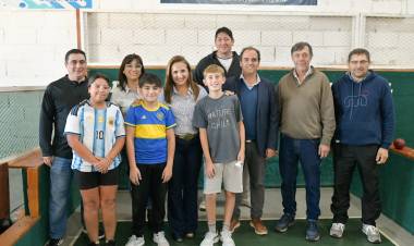 #PROVINCIAL - Myrian Prunotto visitó la comuna La Carolina El Potosí