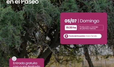 #SINSACATE :  el Paseo de la Biodiversidad de Sinsacate propone actividades gratuitas para toda la familia