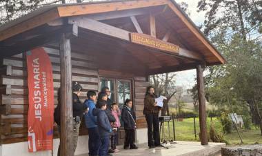 #JESUSMARIA : Inauguró el Destacamento de Guardaparques de la Reserva Natural y Ecológica Parque del Oeste