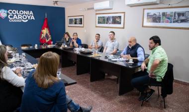 #COLONIACAROYA: Colonia Caroya coordina acciones para unificar un protocolo de emergencia climática en las escuelas