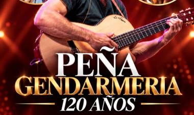 #JESUSMARIA: PEÑA DEL 120.º ANIVERSARIO DE LA ESCUELA GENDARMERÍA NACIONAL ????????