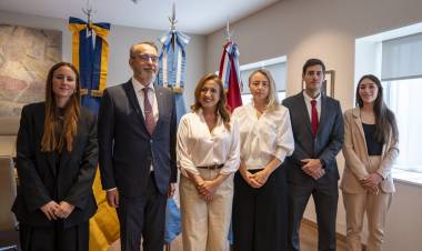 #PROVICNIALES: Prunotto recibió al embajador de Ucrania en Argentina