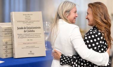 #PROVINCIALES: Prunotto acompañó la presentación de un libro que reúne 38 años de historia del Jurado de Enjuiciamiento de Córdoba