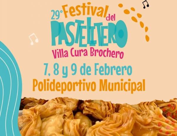 #VillaCuraBrochero : se prepara para el Festival del Pastelitero 2025