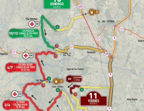 #JesusMaria :  Programa y Cronograma del CAMPEONATO FIA CODASUR / CAMPEONATO RALLY ARGENTINO
