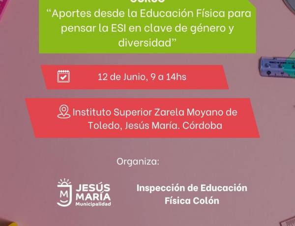 #JesúsMaría : impulsa la primera Pre-Jornada Interinstitucional de ESI y Prevención de Violencia de Género 