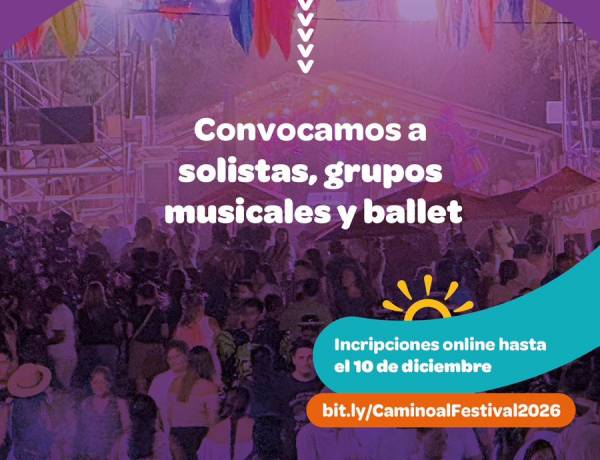 #JesúsMaría: Abre la convocatoria para el certamen “Camino al Festival 2026”