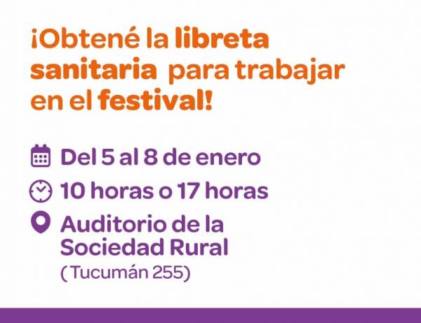 #JesusMaria: Jesús María se prepara para el festival con capacitación sanitaria obligatoria