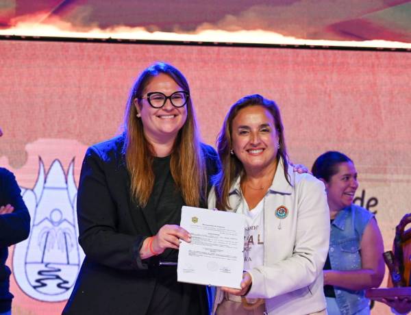 #PROVINCIALSalsacate: la Vicegobernadora Myrian Prunotto participó de la apertura del Festival Nacional del Maíz de la Pampa de Pocho