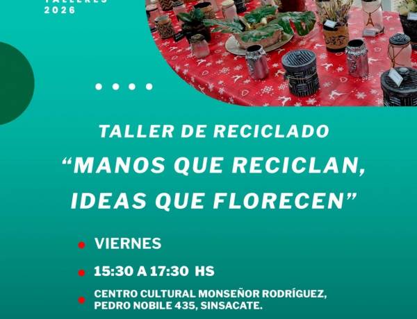 #SINSACATE - Manos que reciclan, ideas que florecen