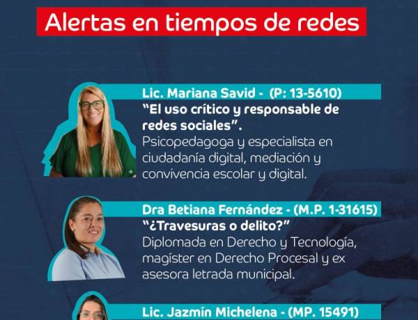 #JESUSMARIA - “Alertas en tiempos de redes”