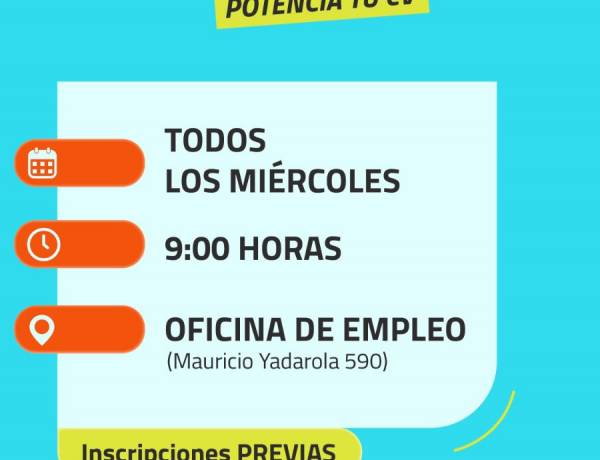 #JESUSMARIA: talleres gratuitos para aprender a elaborar un CV y potenciar la búsqueda laboral