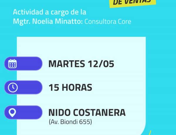 #JESUSMARIA: apuesta a la formación comercial con un nuevo taller para emprendedores