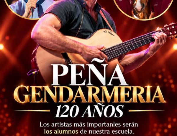 #JESUSMARIA: PEÑA DEL 120.º ANIVERSARIO DE LA ESCUELA GENDARMERÍA NACIONAL