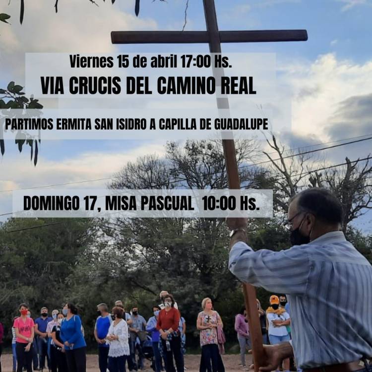 SINSACATE: SEMANA SANTA CON VIA CRUCIS Y MISA DE PASCUA