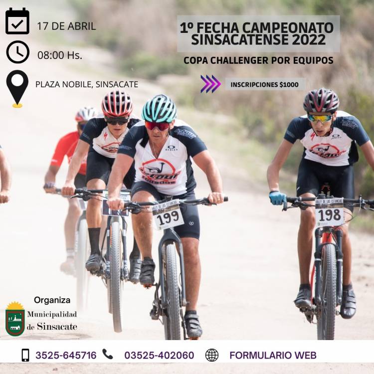 SINSACATE: VUELVE CAMPEONATO DE CICLISMO POR EQUIPO