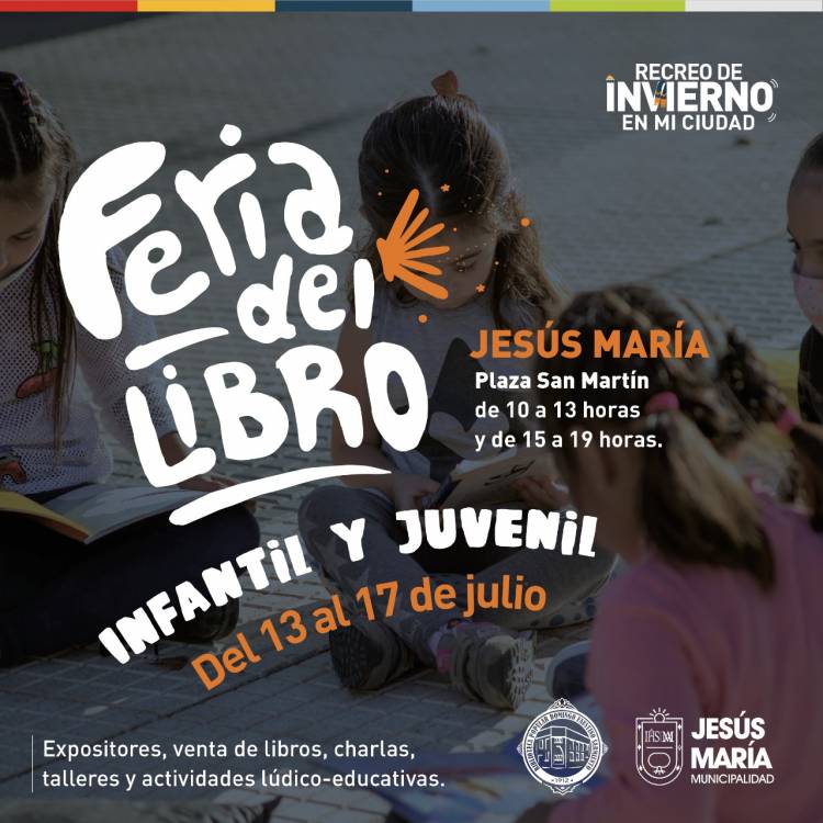 JESÚS MARÍA: FERIA DEL LIBRO INFANTIL Y JUVENIL Y MÁS PROPUESTAS