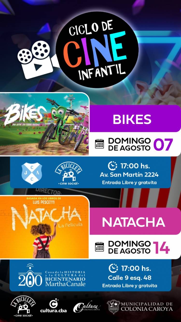 CONTINÚAN LOS DOMINGOS DE CINE INFANTIL