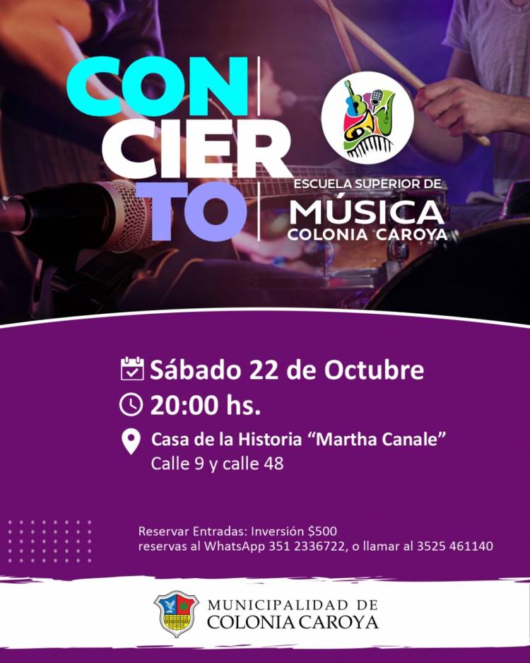 LA ESCUELA DE MÚSICA REALIZA SU CONCIERTO