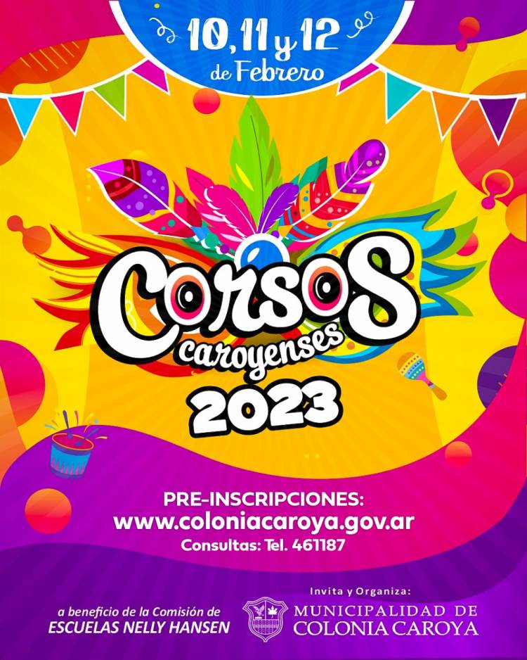 COLONIA CAROYA: Corsos Caroyenses 2023