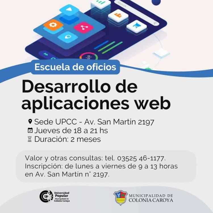 #ColoniaCaroya : Talleres y cursos sobre tecnologías digitales