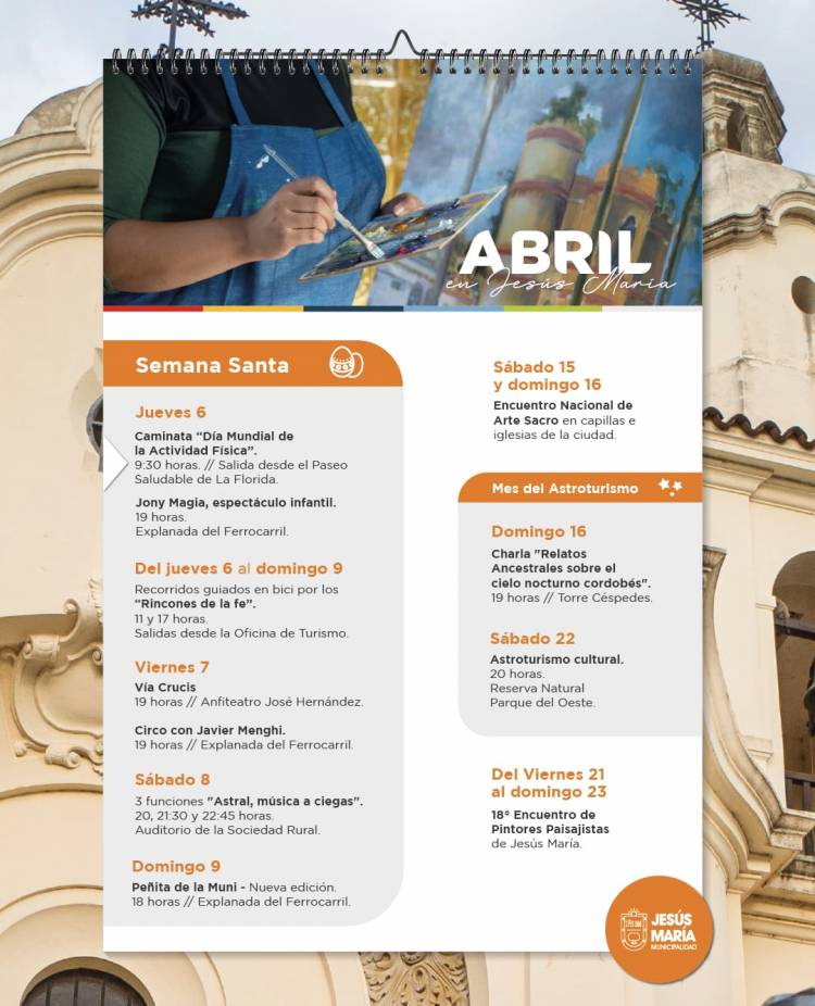 #JesúsMaría : En abril ofrece una mega agenda de actividades para toda la familia